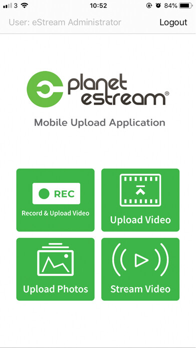 Emulate iPhone app Planet eStream using MyAndroid