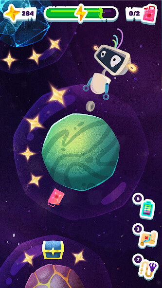 Run android online APK Planet Odyssey: Robot jumps through galaxy from MyAndroid or emulate Planet Odyssey: Robot jumps through galaxy using MyAndroid