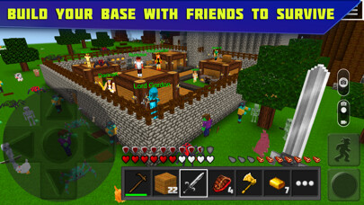 Emulate iPhone app Planet of Cubes Craft and Mine using MyAndroid