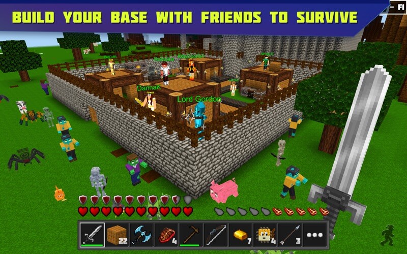 Emulate iPhone app Planet of Cubes Survival Craft using MyAndroid Emulate iPhone app Planet of Cubes Survival Craft using MyAndroid