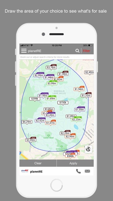 Emulate iPhone app planetRE using MyAndroid