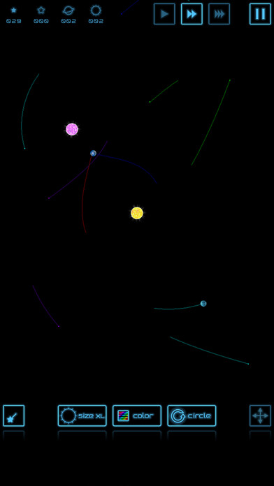 Emulate iPhone app Planet simulation using MyAndroid Emulate iPhone app Planet simulation using MyAndroid