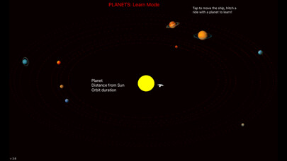 Emulate iPhone app PLANETS: Learn Mode using MyAndroid