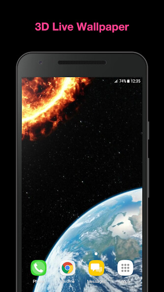 Run android online APK Planets Live Wallpaper from MyAndroid or emulate Planets Live Wallpaper using MyAndroid