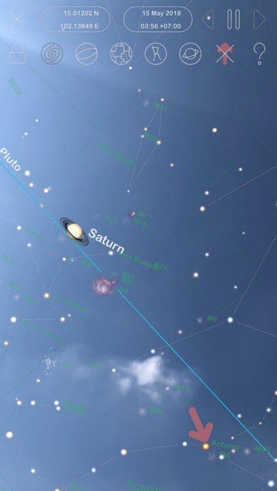 Emulate iPhone app Planet Star using MyAndroid