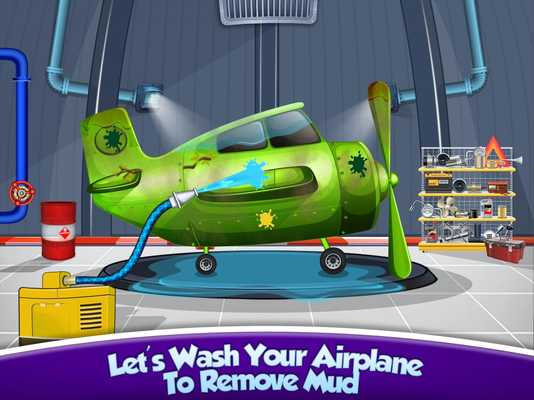 Emulate Android APK Plane Wash Salon Workshop Game Emulate Android APK Plane Wash Salon Workshop Game