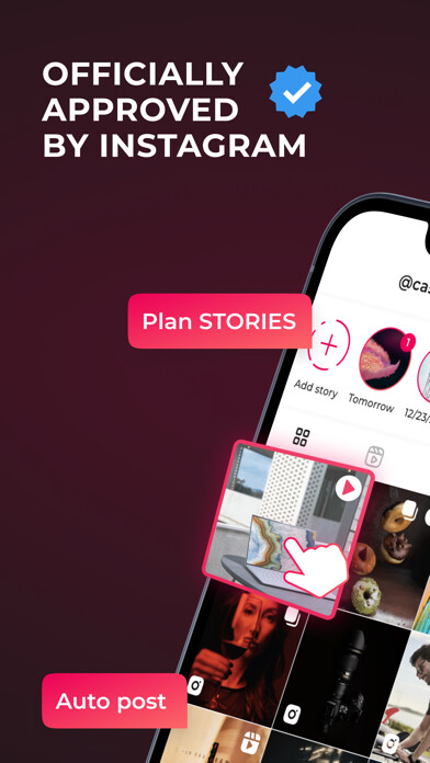 Emulate iPhone app PLANEX: Planner for Instagram using MyAndroid