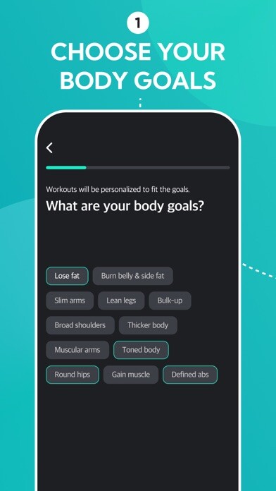 Emulate iPhone app Planfit Gym Coach Workout Plan using MyAndroid