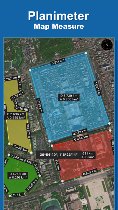 Emulate iPhone app Planimeter: Map Measure using MyAndroid Emulate iPhone app Planimeter: Map Measure using MyAndroid