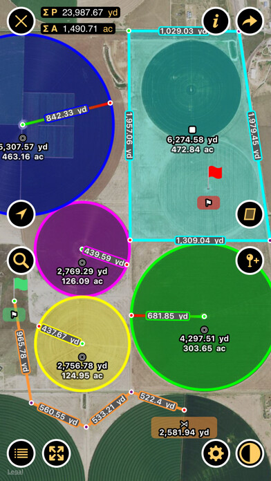 Emulate iPhone app Planimeter — Measure Land Area using MyAndroid Emulate iPhone app Planimeter — Measure Land Area using MyAndroid