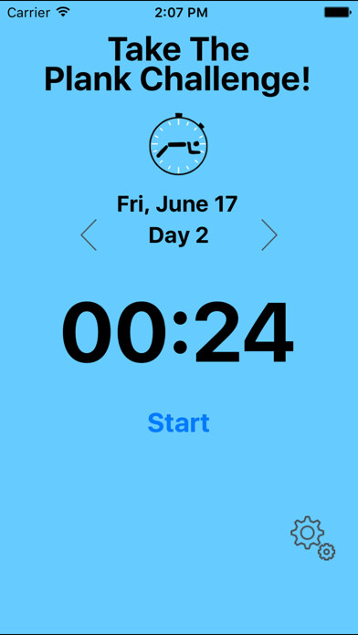Emulate iPhone app Plank Challenge using MyAndroid Emulate iPhone app Plank Challenge using MyAndroid