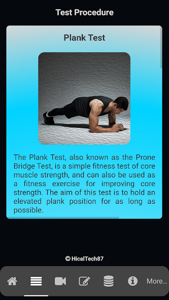 Emulate Plank Test from MyAndroid or run Plank Test using MyAndroid