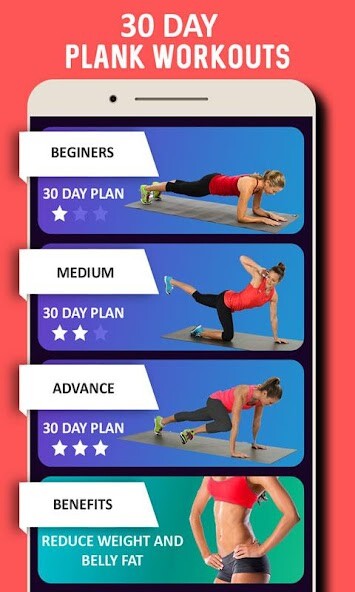 Run android online APK Plank workout 30 day challenge: Lose weight from MyAndroid or emulate Plank workout 30 day challenge: Lose weight using MyAndroid