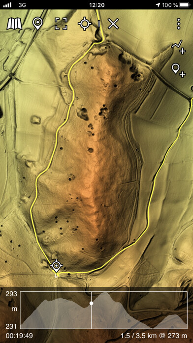 Emulate iPhone app planlauf/TERRAIN using MyAndroid