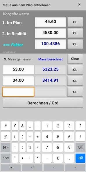 Run android online APK Planmaße berechnen from MyAndroid or emulate Planmaße berechnen using MyAndroid Run android online APK Planmaße berechnen from MyAndroid or emulate Planmaße berechnen using MyAndroid