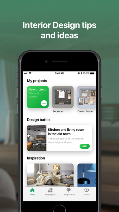 Emulate iPhone app Planner 5D: Interior Desig‪n using MyAndroid