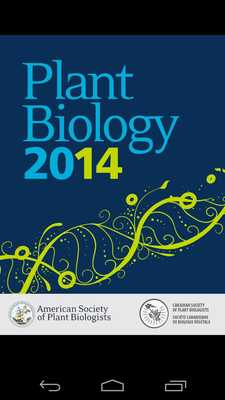 Emulate Android APK PlantBiology2014 Emulate Android APK PlantBiology2014