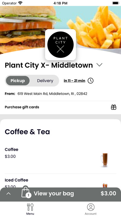 Emulate iPhone app Plant City X using MyAndroid