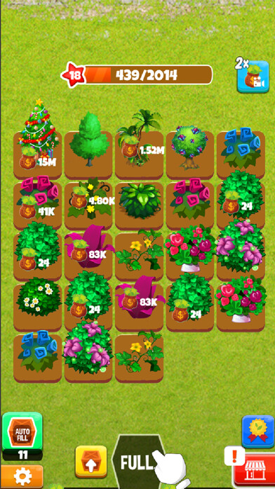 Emulate iPhone app Planting Trees Puzzle Game using MyAndroid Emulate iPhone app Planting Trees Puzzle Game using MyAndroid