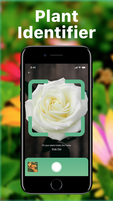 Emulate iPhone app Plantr - Plant Identifier app using MyAndroid