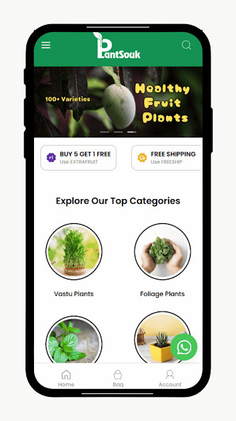 Run android online APK PlantSouk- Live Plants Store from MyAndroid or emulate PlantSouk- Live Plants Store using MyAndroid