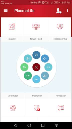 Run android online APK PlasmaLife - Blood & Plasma Donation App from MyAndroid or emulate PlasmaLife - Blood & Plasma Donation App using MyAndroid