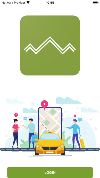 Emulate iPhone app Platforma - Ride Hailing using MyAndroid