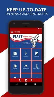 Emulate Android APK Platt Elementary School
