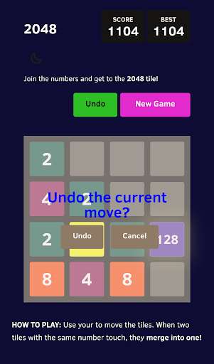 Emulate Android APK Play 2048 Game  (no Ads)
