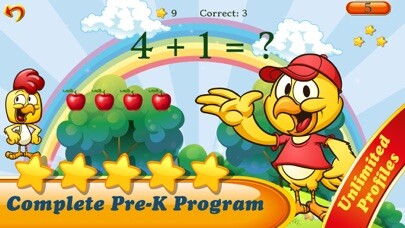 Emulate iPhone app Play and Learn Math for Kids using MyAndroid