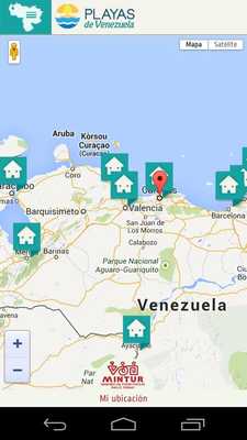 Emulate Android APK Playas de Venezuela