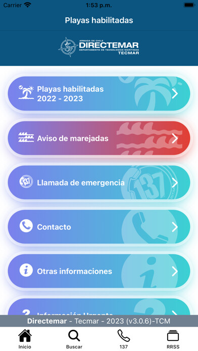 Emulate iPhone app Playas Habilitadas using MyAndroid Emulate iPhone app Playas Habilitadas using MyAndroid