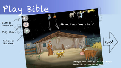 Emulate iPhone app Play Bible - arrange bible scenes and listen to the story using MyAndroid Emulate iPhone app Play Bible - arrange bible scenes and listen to the story using MyAndroid