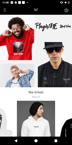 Run android online APK Player1NE Streetwear from MyAndroid or emulate Player1NE Streetwear using MyAndroid