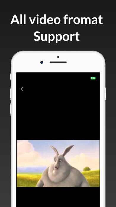 Emulate iPhone app Player Master - Video Player using MyAndroid