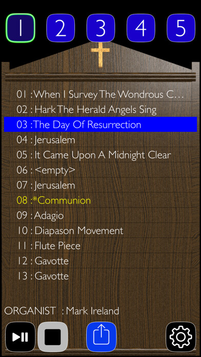Emulate iPhone app Player Organ using MyAndroid