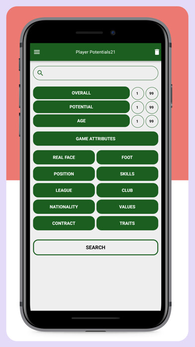 Emulate iPhone app Player Potentials 2021 using MyAndroid