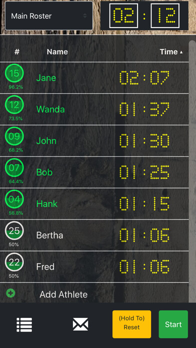 Emulate iPhone app Player Timing using MyAndroid