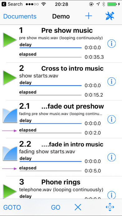 Emulate iPhone app PlayFadePause using MyAndroid