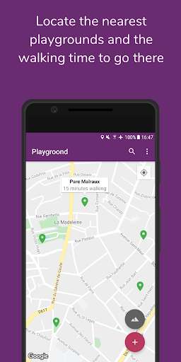 Run android online APK Playgroond - Find playgrounds nearby from MyAndroid or emulate Playgroond - Find playgrounds nearby using MyAndroid