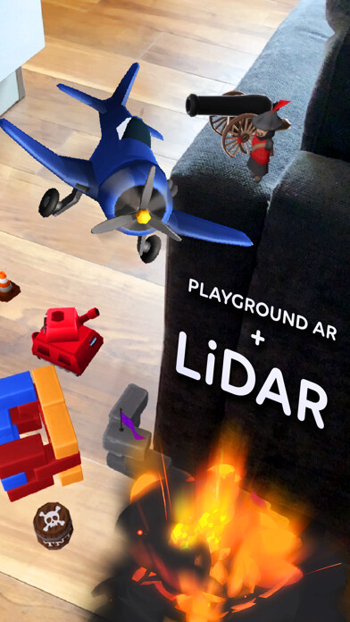 Emulate iPhone app Playground AR: Physics Sandbox using MyAndroid Emulate iPhone app Playground AR: Physics Sandbox using MyAndroid