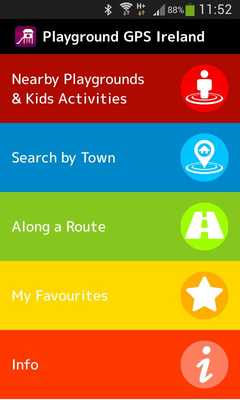 Emulate Android APK Playground GPS Ireland