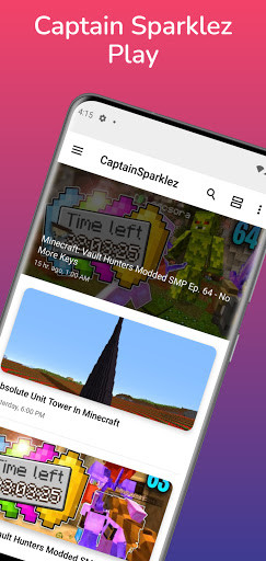 Run android online APK Playing Captain Sparklez from MyAndroid or emulate Playing Captain Sparklez using MyAndroid