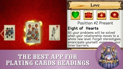 Emulate iPhone app Playing Cards Fortune-tellings - FREE predictions using MyAndroid