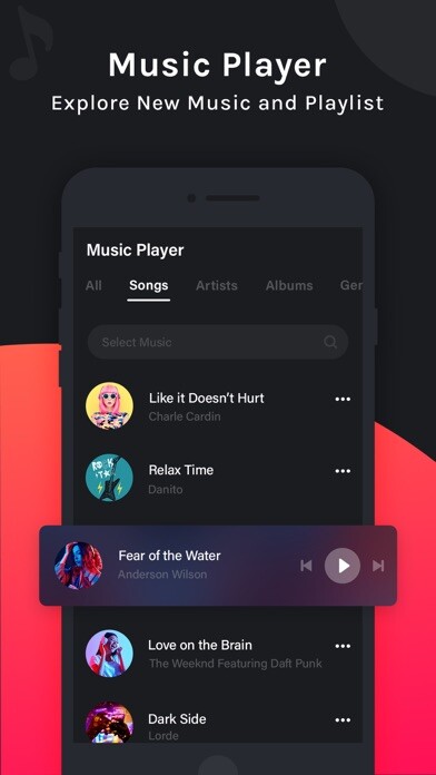 Emulate iPhone app PLAYit - Music video palyer using MyAndroid Emulate iPhone app PLAYit - Music video palyer using MyAndroid