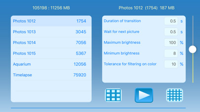 Emulate iPhone app PlayPictures using MyAndroid