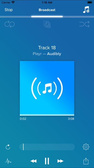Emulate iPhone app Playr Audibly using MyAndroid Emulate iPhone app Playr Audibly using MyAndroid