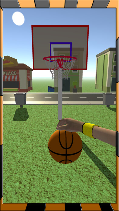 Emulate iPhone app Play Street Basketball - City Showdown Dunker game using MyAndroid