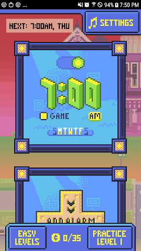 Run android online APK PlayTime Alarm Clock & Pixel Platformer from MyAndroid or emulate PlayTime Alarm Clock & Pixel Platformer using MyAndroid