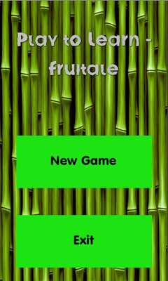 Emulate Android APK Play to Learn - Fruitale